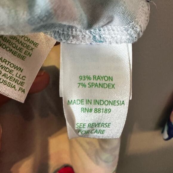 Lilly Pulitzer Vero Multi Exotic Garden Tunic Size Small V Neck 3/4 Sleeve - Picture 4 of 4